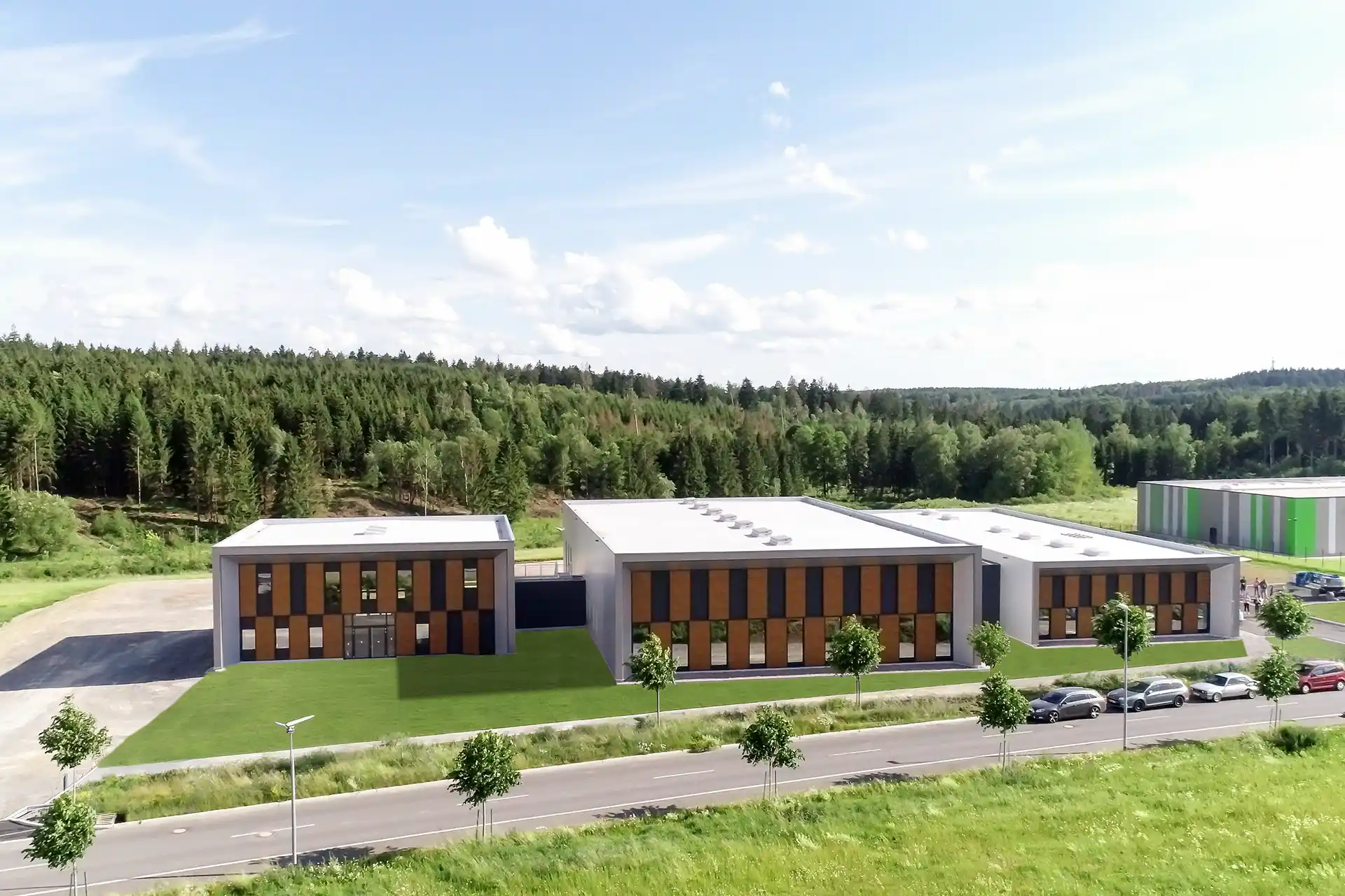 Firmengebäude der MiT Made in Thüringen GmbH in Meiningen